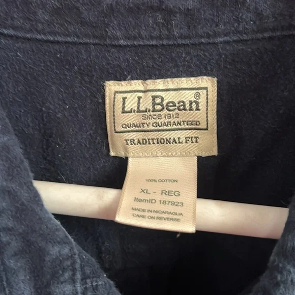 LLBean flannel - Picture 2 of 7